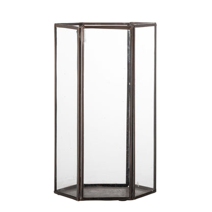 Bloomingville Acentia Laterne, Kupfer, Glas