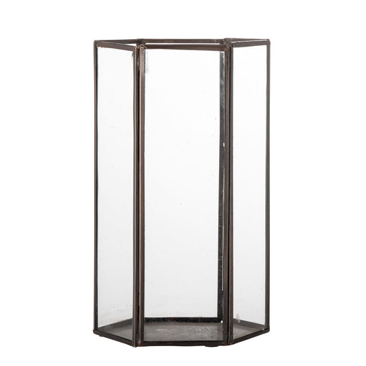 Bloomingville Acentia Laterne, Kupfer, Glas