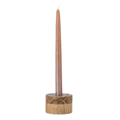 Bloomingville Dalin Votive & Candle Holder, Braun, Sandstein