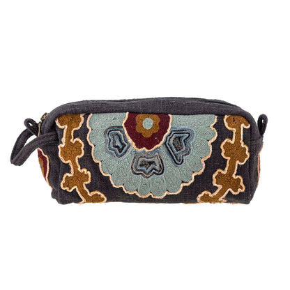 Bloomingville Barletta Kosmetiktasche, Bunt, Baumwolle