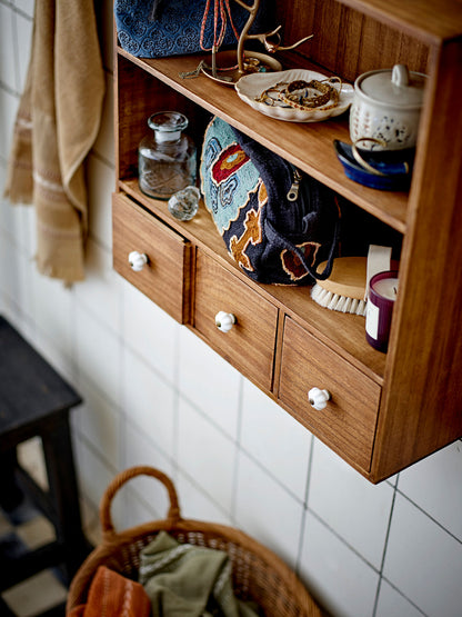 Bloomingville Barletta Kosmetiktasche, Bunt, Baumwolle