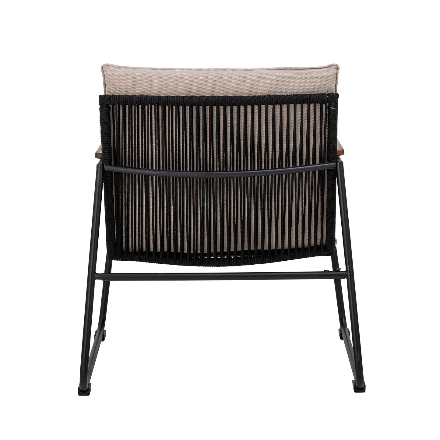 Bloomingville Hampton Loungesessel, Schwarz, Metall