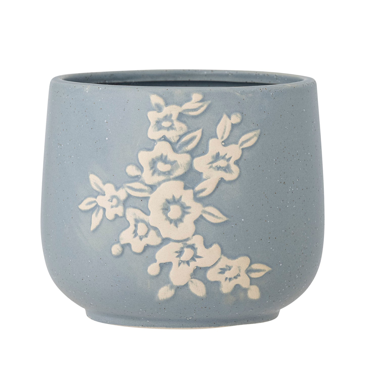 Bloomingville Betino Blumentopf, Blue, Steingut