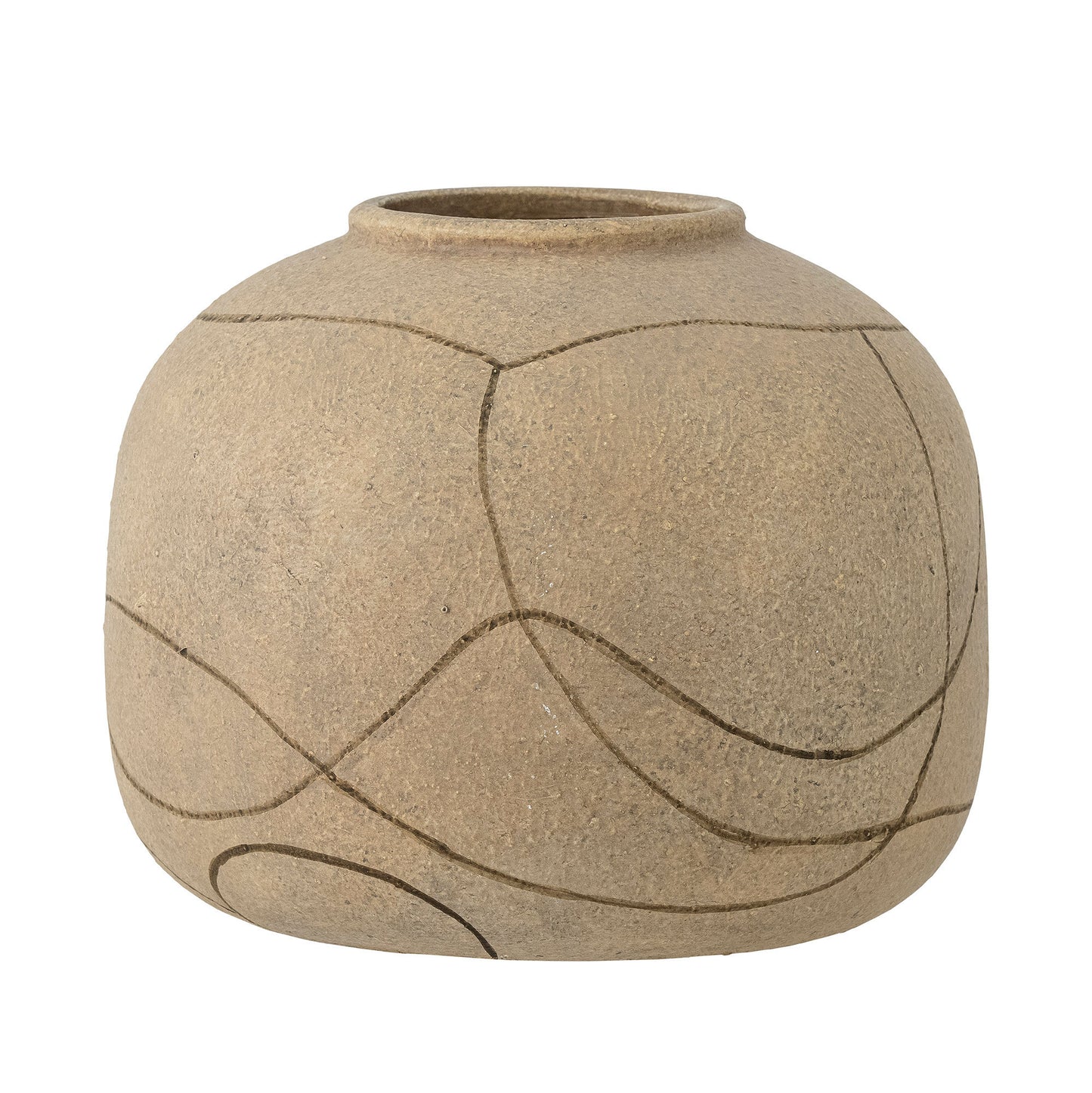 Bloomingville Niza Deko-Vase, Natur, Terrakotta