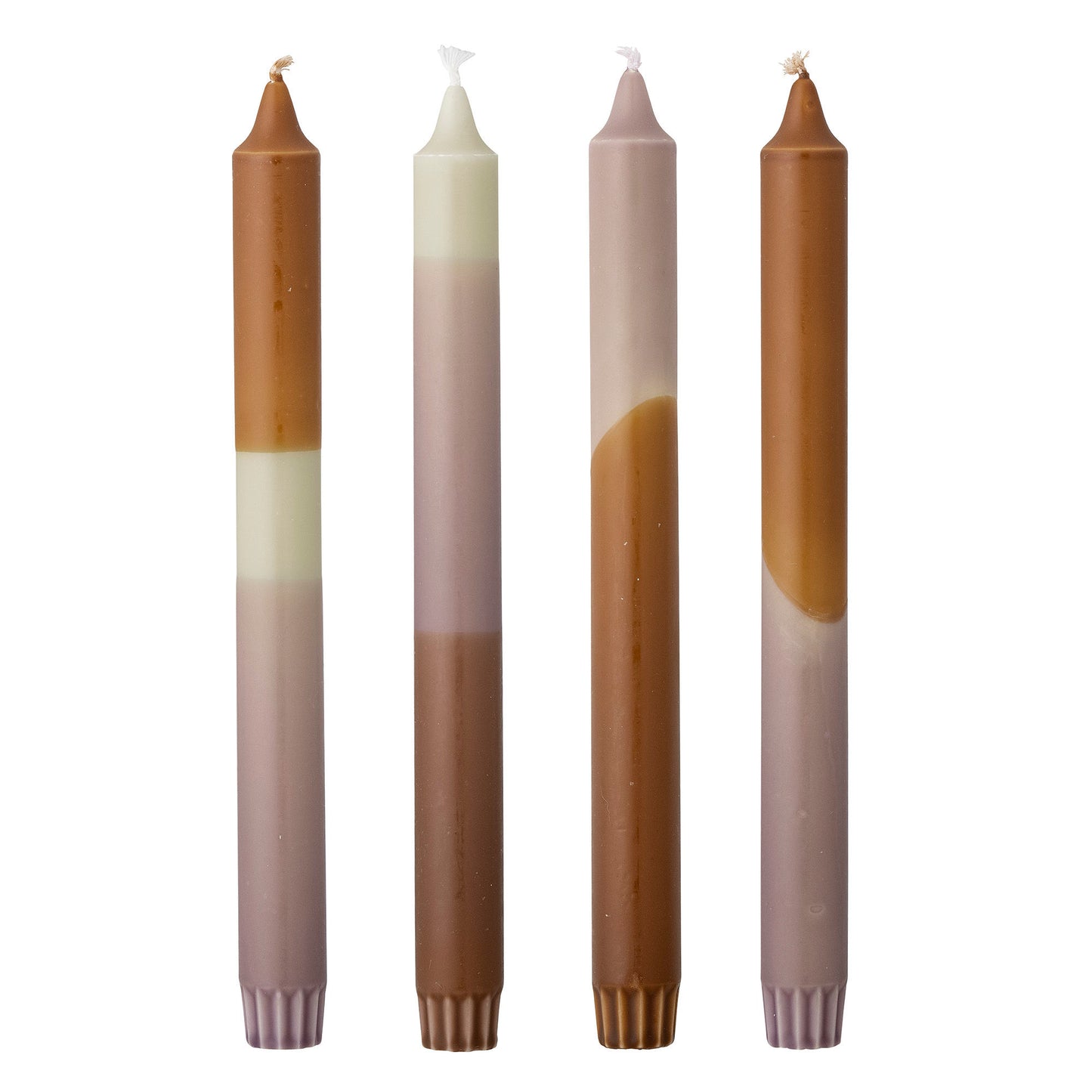 Bloomingville Dip Dye Kerze, Bunt, Paraffine