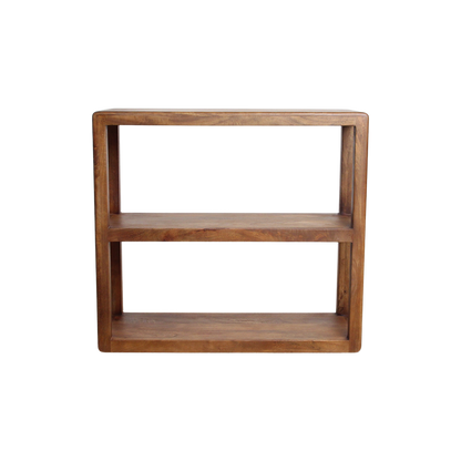 Bullnose Lagerregal aus Mangoholz