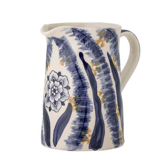 Bloomingville Anuuk Vase, Blue, Steingut
