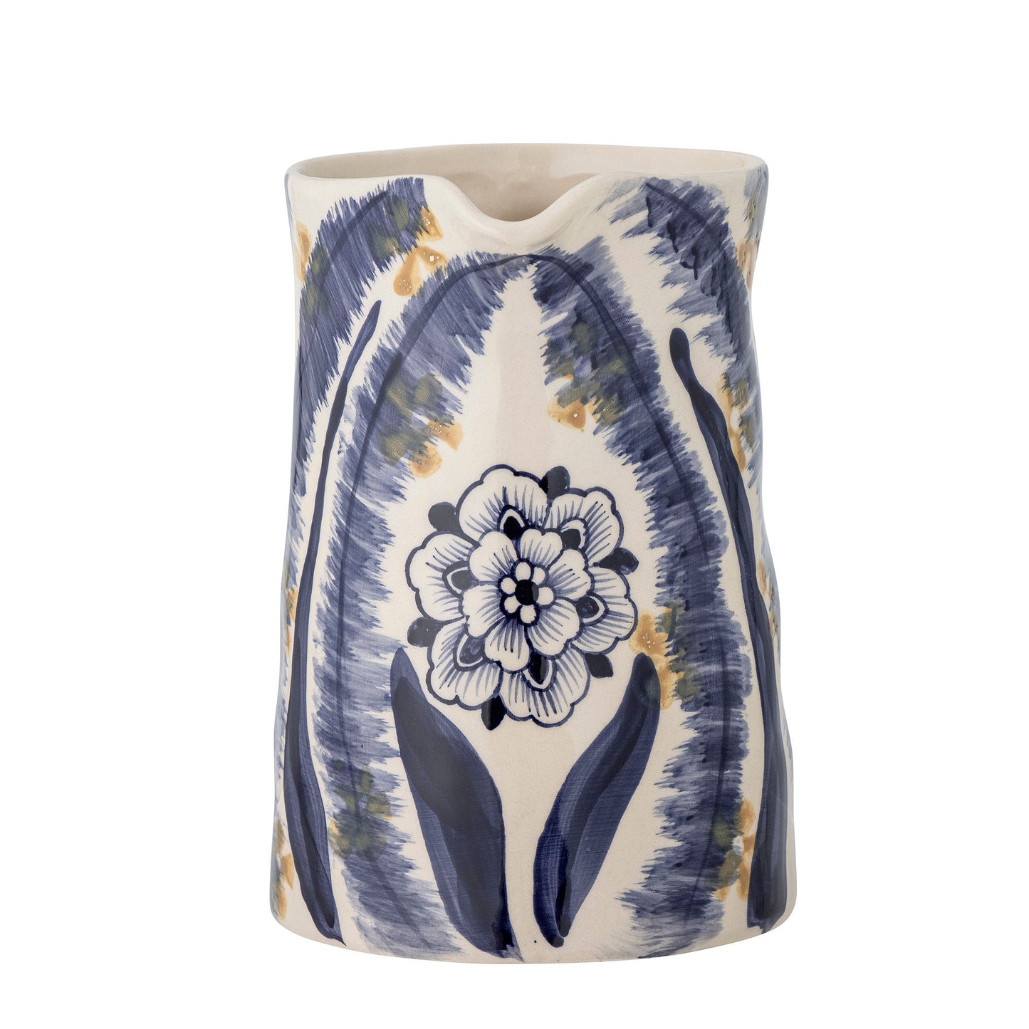 Bloomingville Anuuk Vase, Blue, Steingut