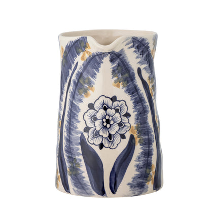 Bloomingville Anuuk Vase, Blue, Steingut