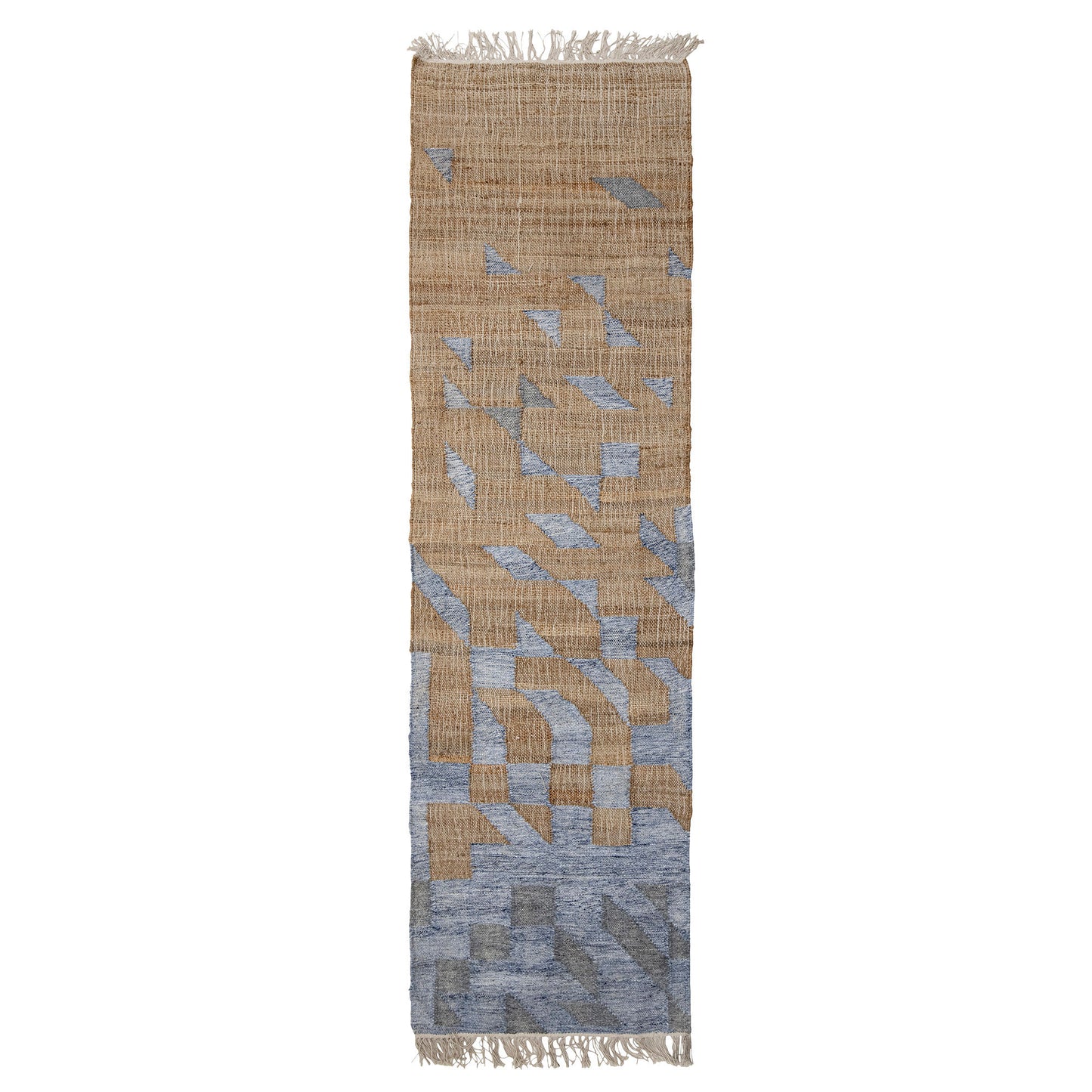 Bloomingville Vikka Teppich, Blue, Jute