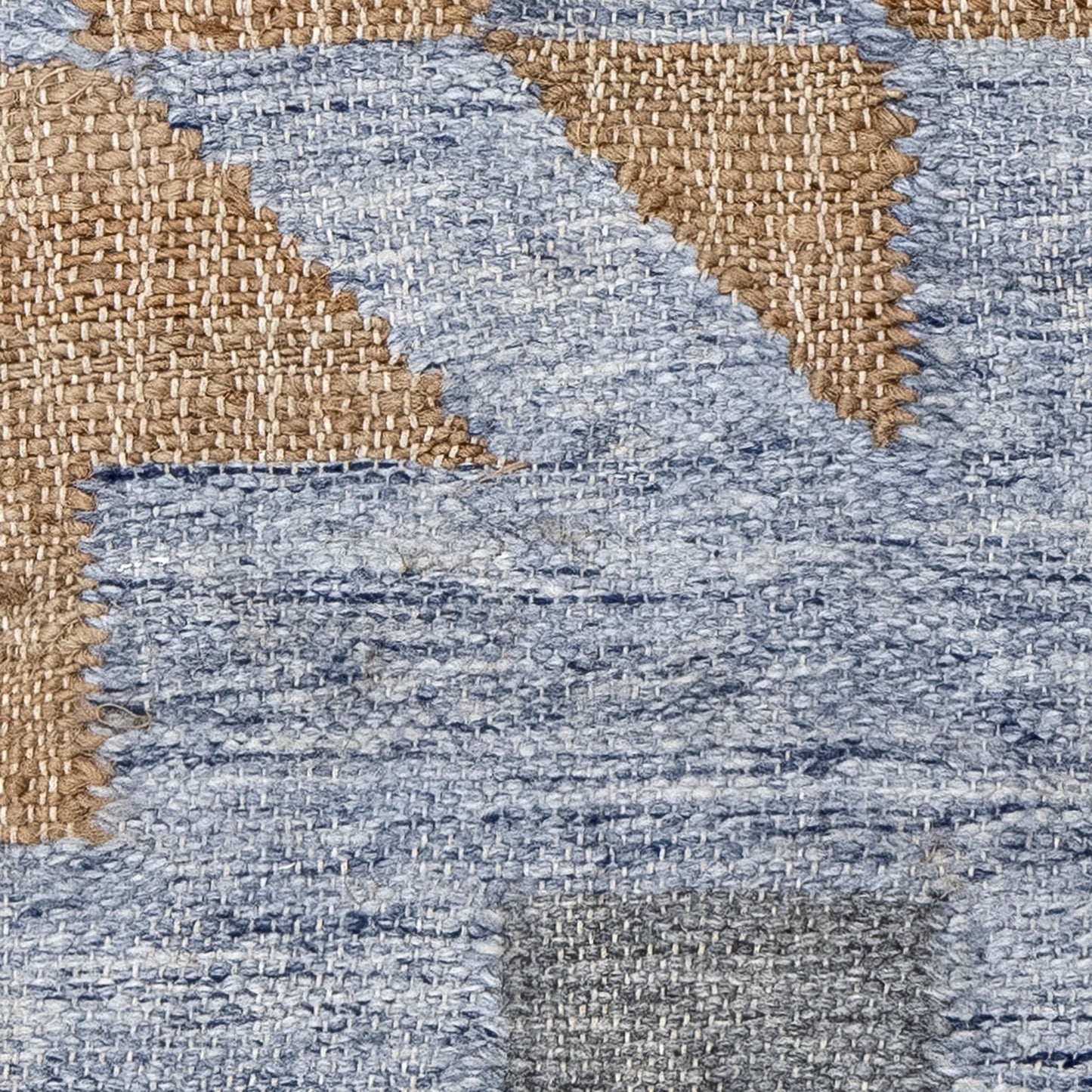Bloomingville Vikka Teppich, Blue, Jute