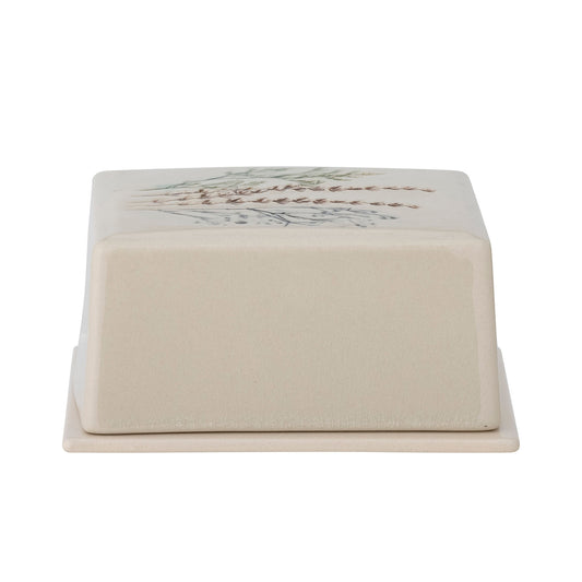 Bloomingville Bea Butterdose, Natur, Steingut