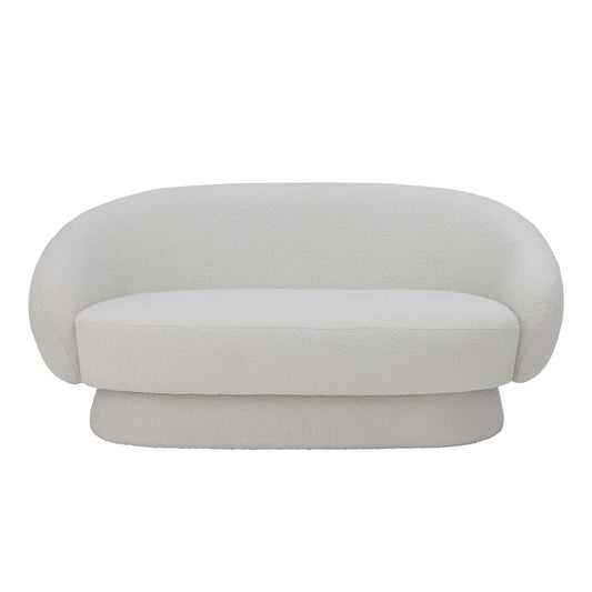 Bloomingville Ted Sofa, Weiß, Polyester