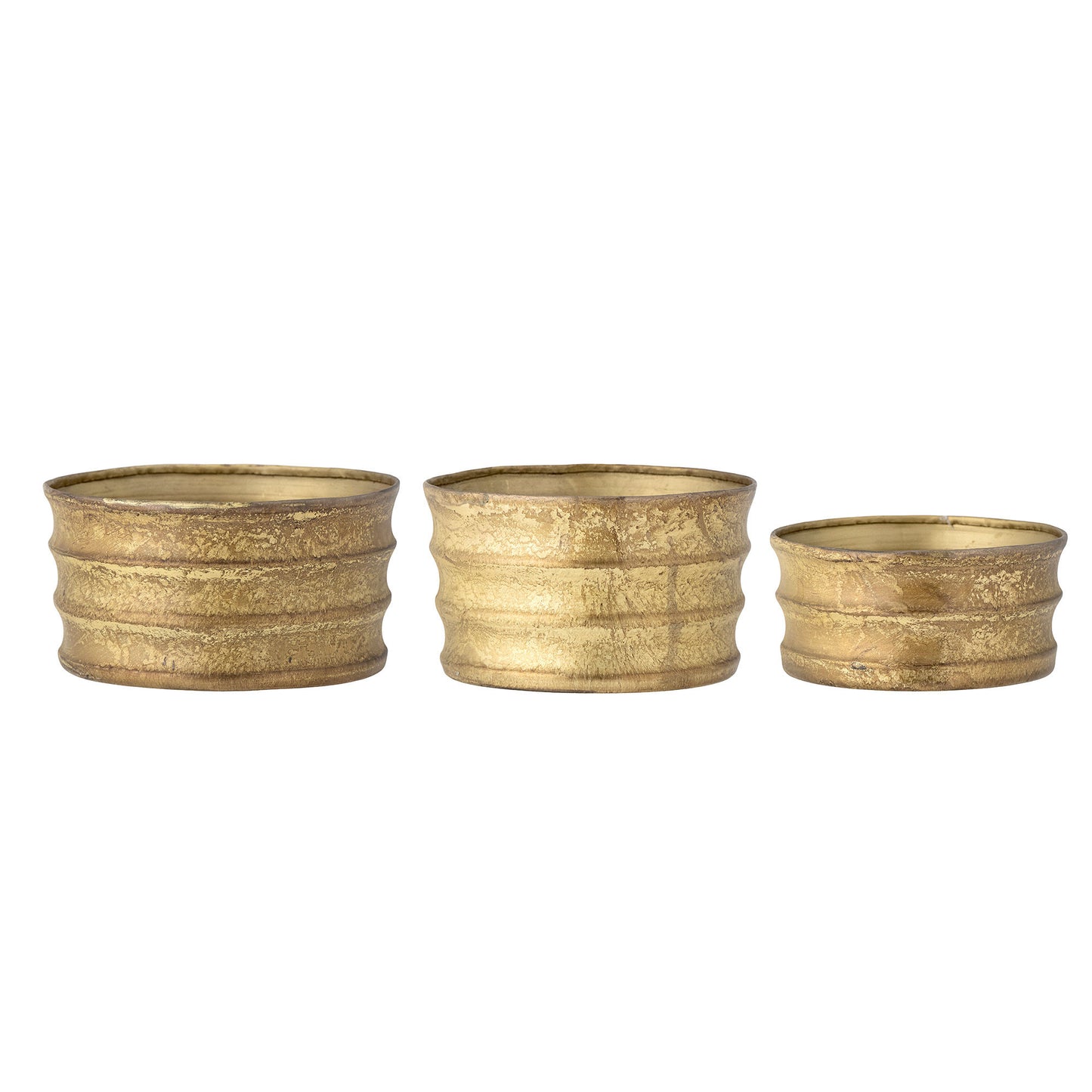 Bloomingville Lucilla Blumentopf, Gold, Metall