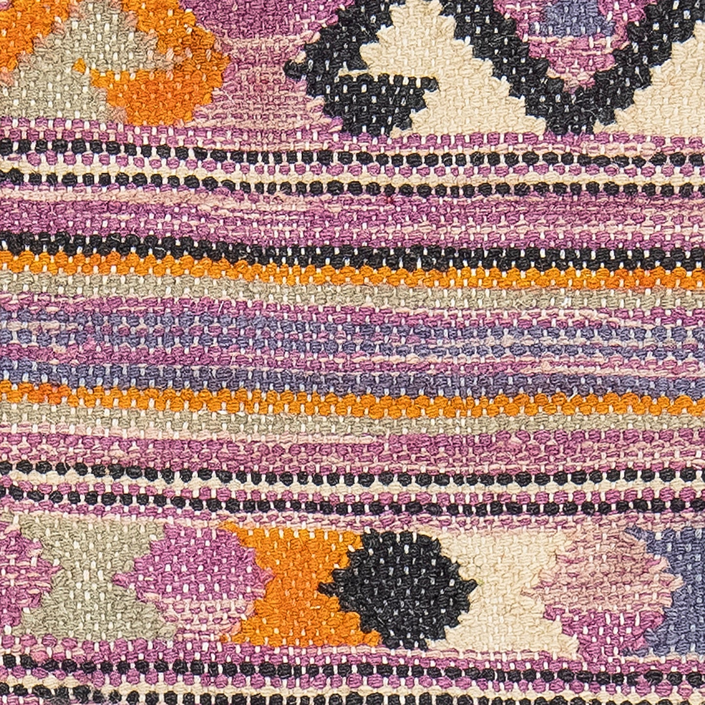 Bloomingville Yolanda Teppich, Bunt, Baumwolle
