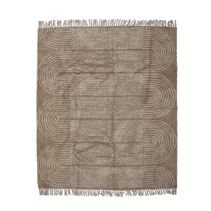 Bloomingville Zeynep Teppich, Braun, Baumwolle