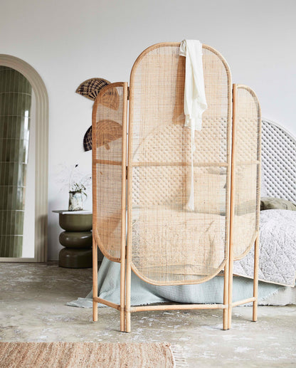 Nordal BALI Raumtrenner, rattan/weaving - natural