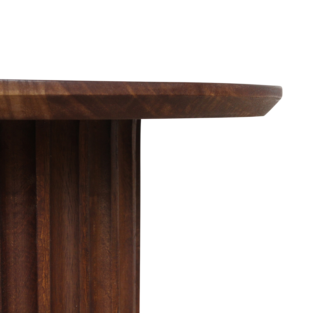 Bullnose Side Table Braun 55 cm