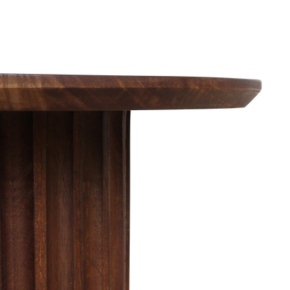 Bullnose Side Table Braun 55 cm