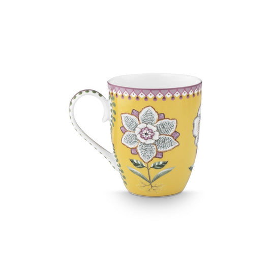 Mug Large Lily&Lotus Yellow