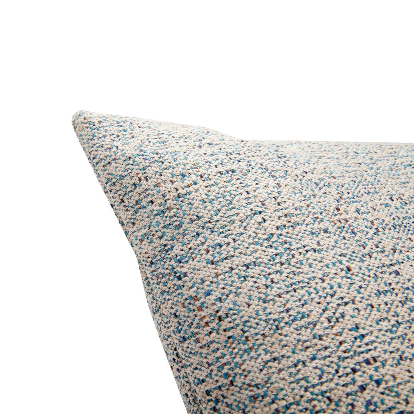 Hübsch Speckle Kissen Blau/Sandfarben