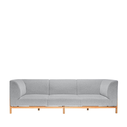 Hübsch Moment Sofa 3 Sitzer Large Grau