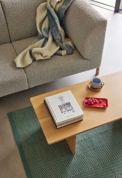 Hübsch Moment Sofa 3 Sitzer Large Grau