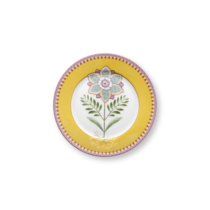 3/Layer Cake Stand Lily&Lotus Yellow