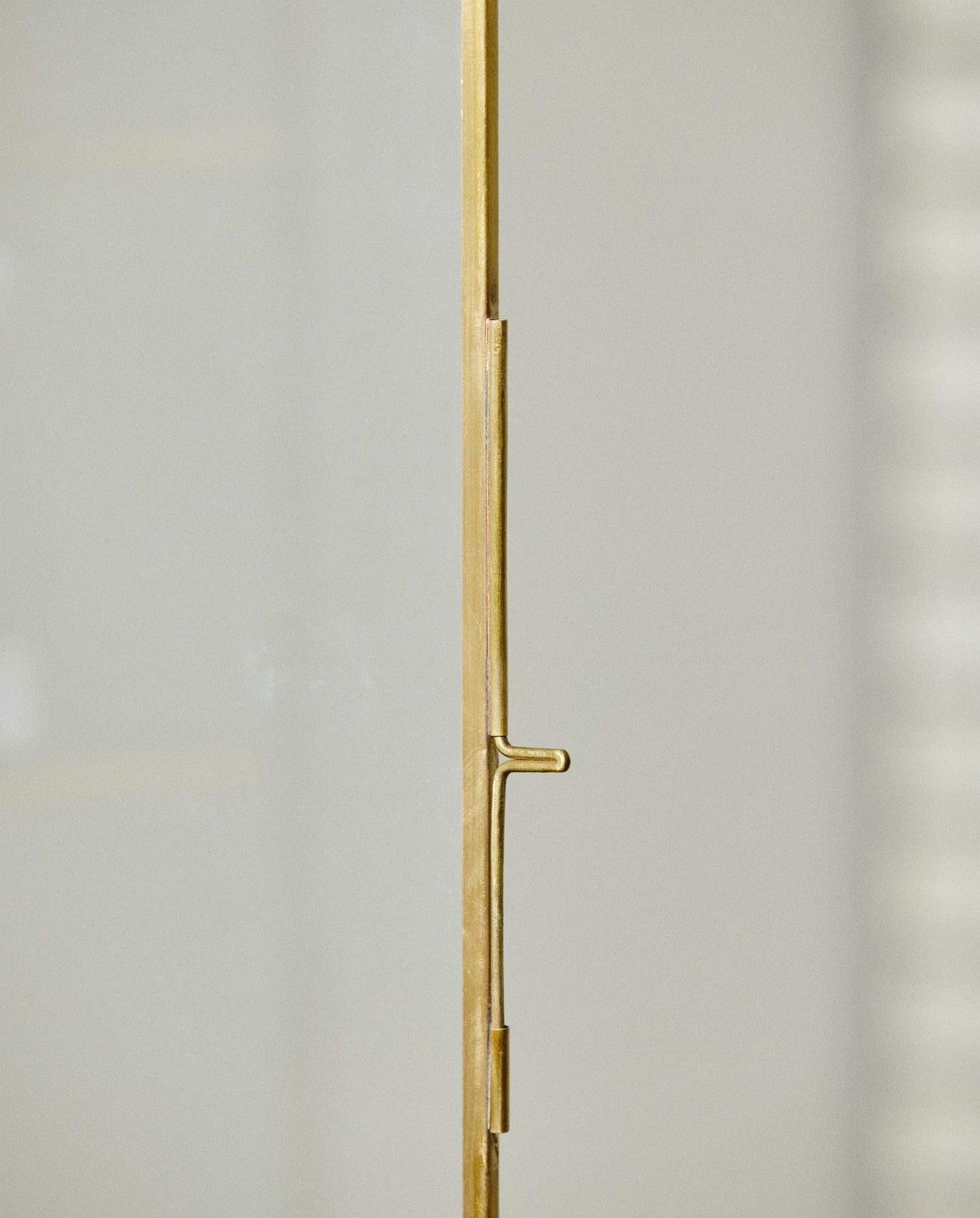 Nordal A/S ADA wall cabinet, S, 3 shelves - golden finish