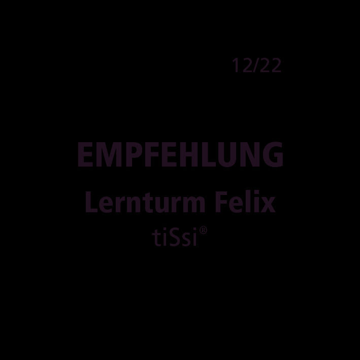tiSsi® Lernturm FELIX Buche WEISS