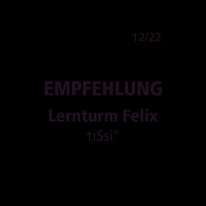 tiSsi® Lernturm FELIX Buche WEISS