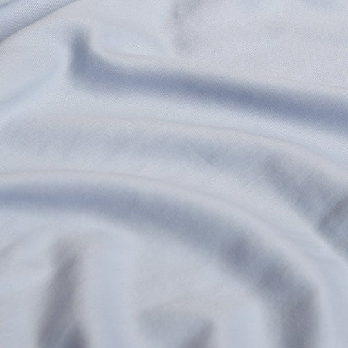 TENCEL™ – Twill-Spannbettlaken Hellblau