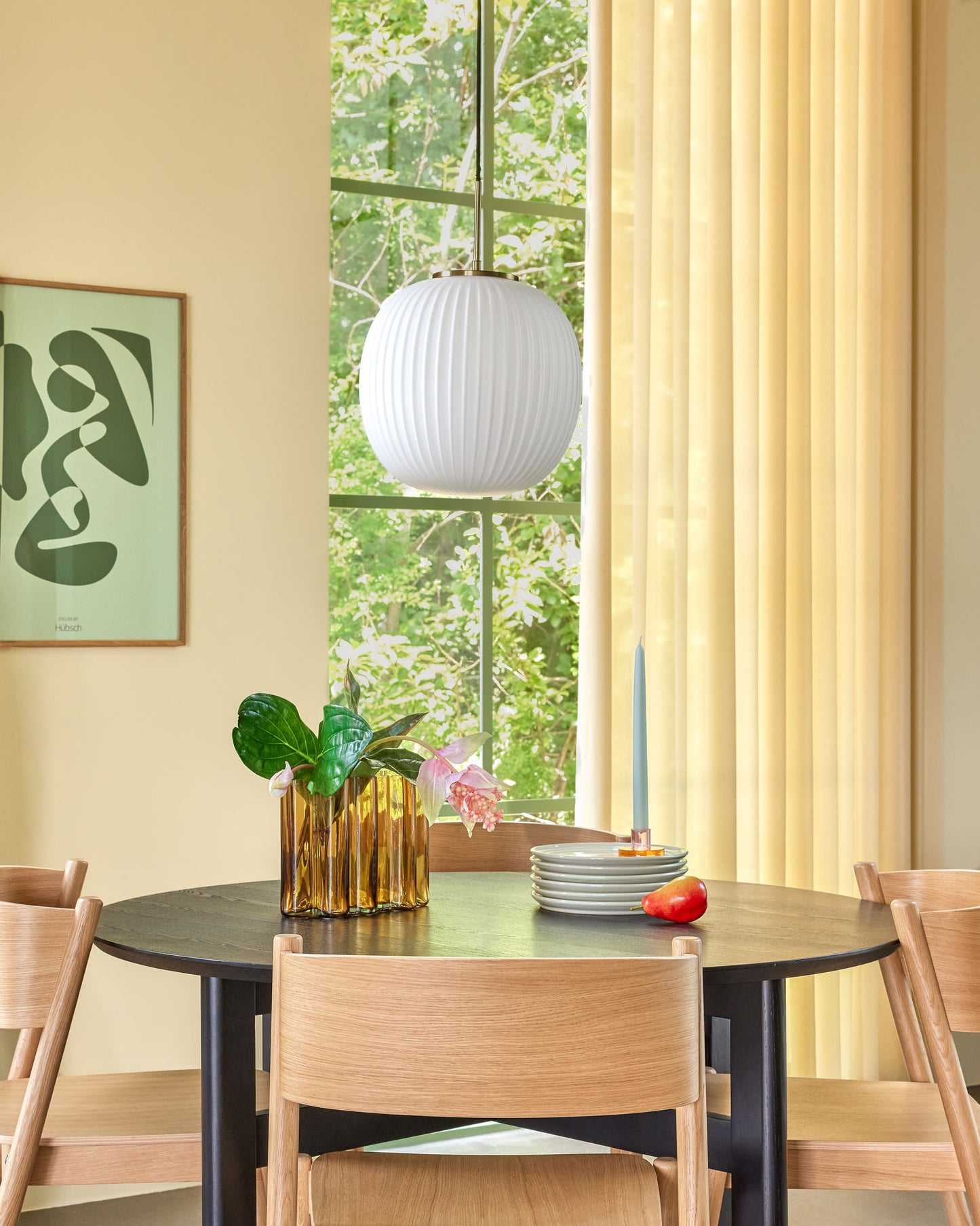 Hübsch Umber Vase Bernstein