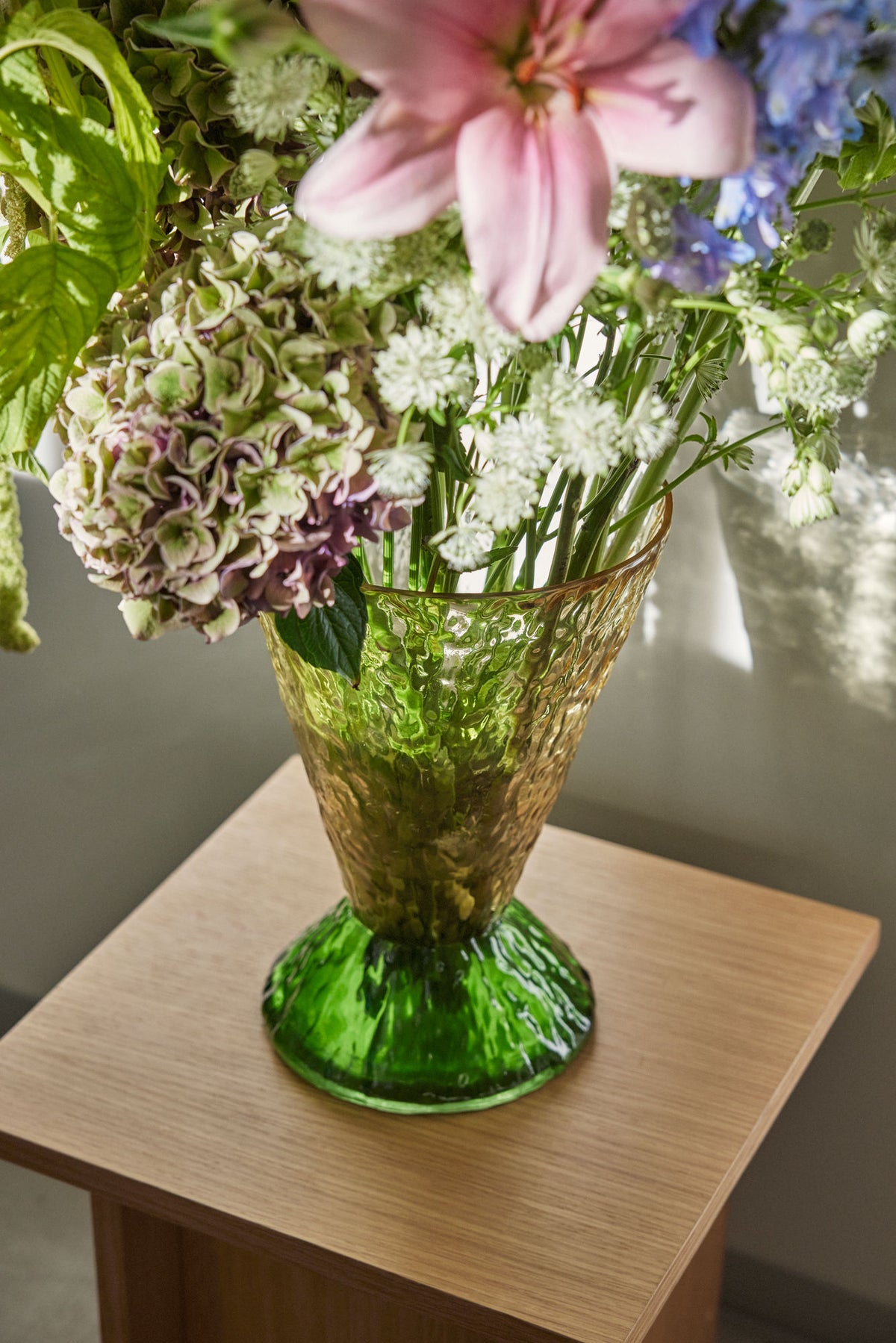 Hübsch Abyss Vase Grün