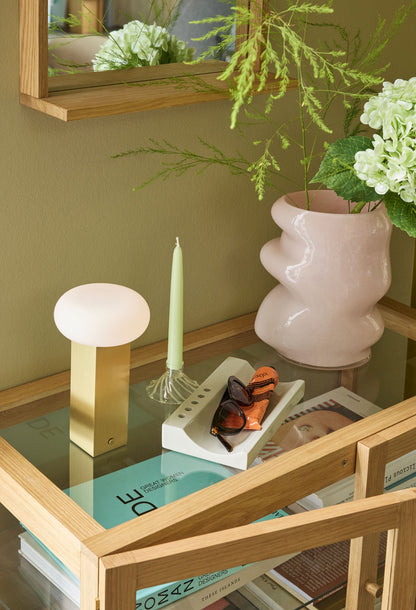 Hübsch Lote Vase Rosa