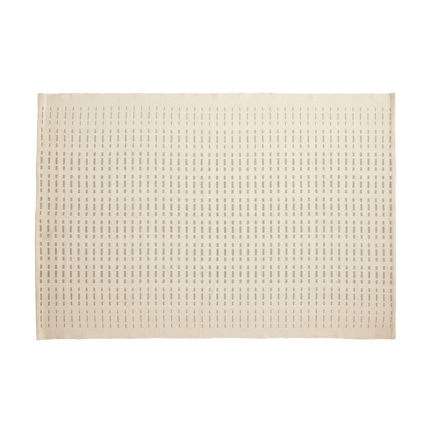 Hübsch Pin Teppich, Beige/Grau, 120x180cm