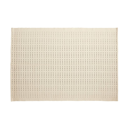 Hübsch Pin Teppich, Beige/Grau, 120x180cm