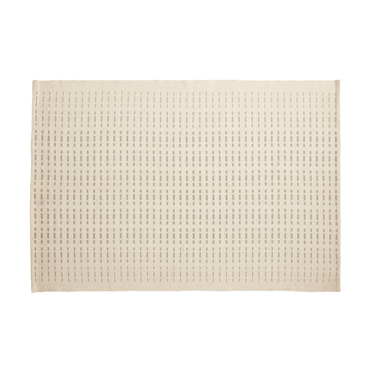 Hübsch Pin Teppich, Beige/Grau, 120x180cm