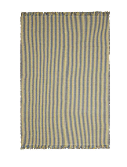 Hübsch Teppich, grün, 120 x 180cm