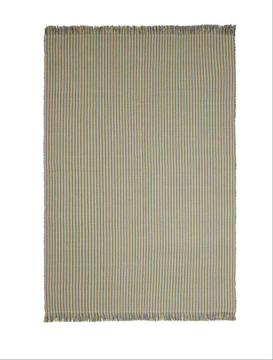 Hübsch Teppich, grün, 120 x 180cm