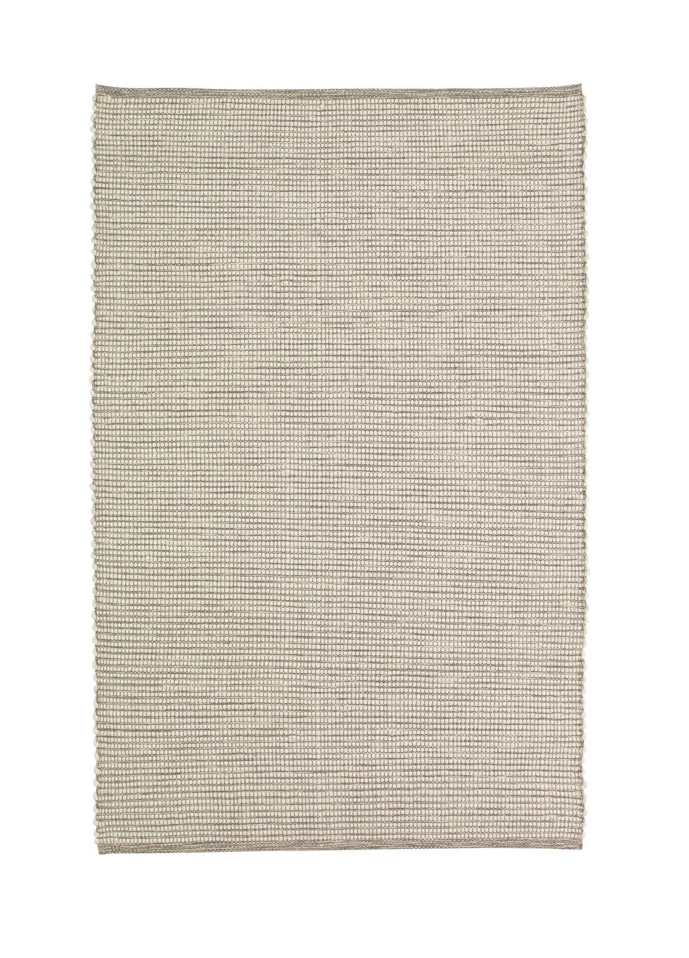 Hübsch Poppy Teppich Large Grau/Weiß, 200 x 300cm