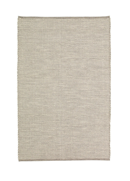 Hübsch Poppy Teppich Large Grau/Weiß, 200 x 300cm