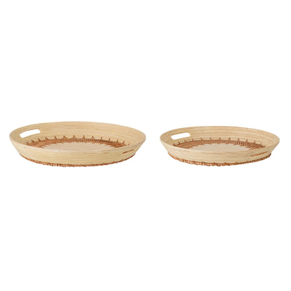 Bloomingville Lany Tablett, Natur, Bambus