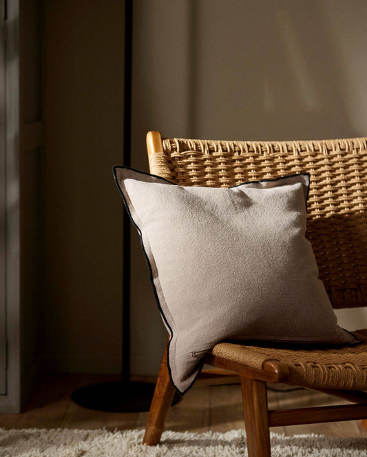 Nordal ALTAIR Kissenbezug, 48x48cm - brown