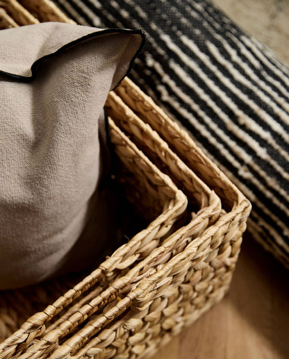 Nordal ALTAIR Kissenbezug, 48x48cm - brown