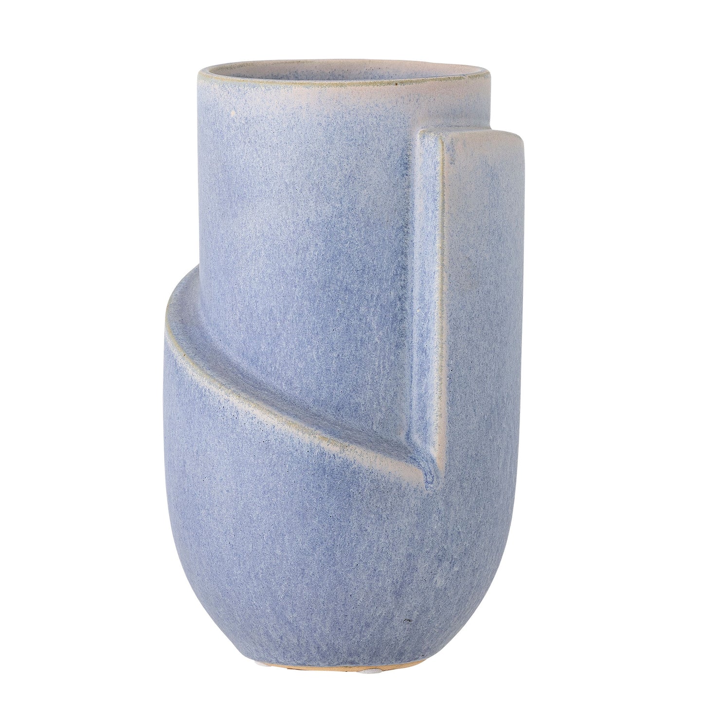 Bloomingville Norbert Vase, Blue, Steingut