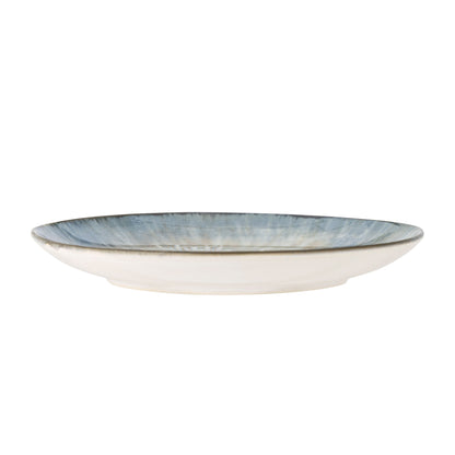 Bloomingville Calen Teller, Blue, Steingut