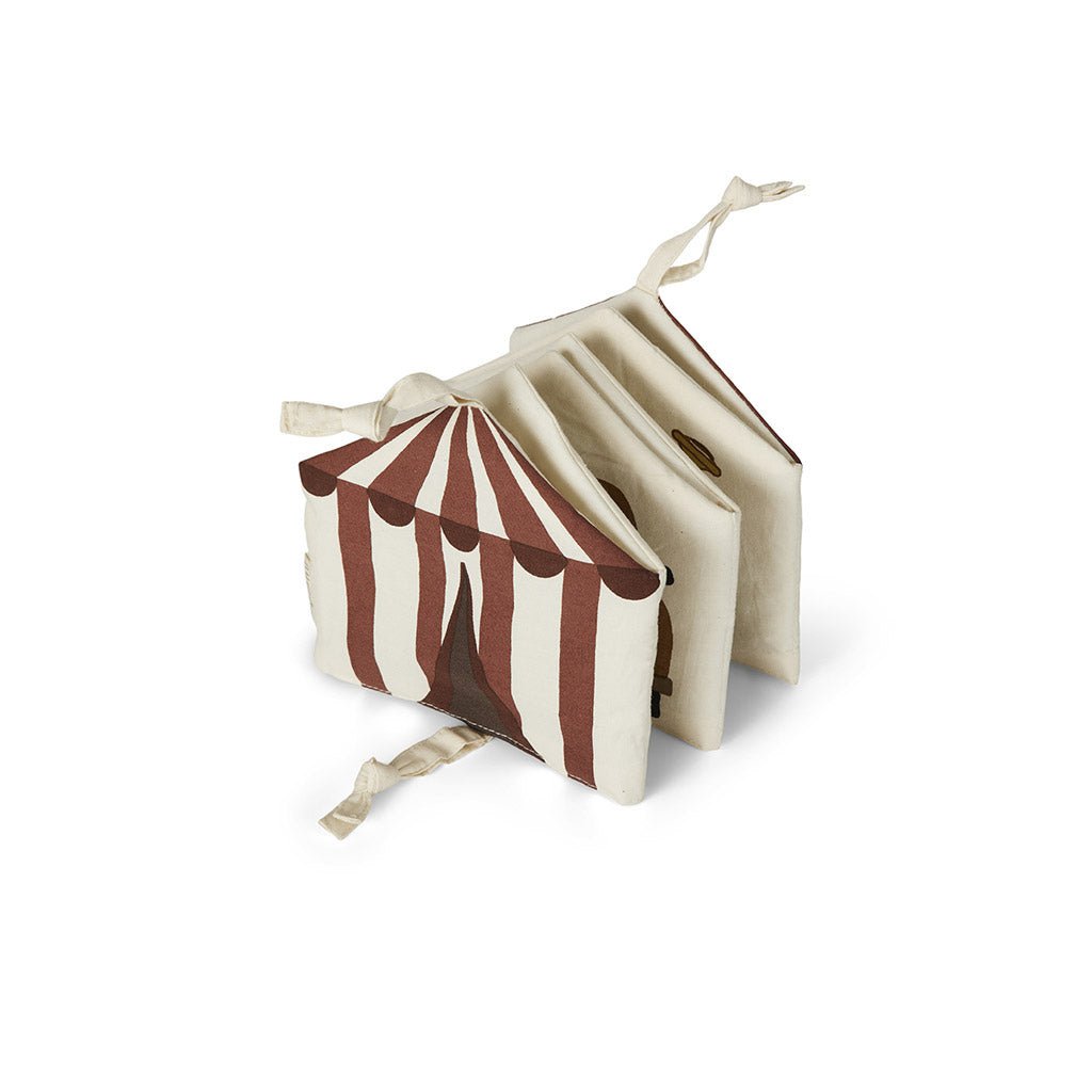 Kit-Stoffbuch-Creme - Zirkus