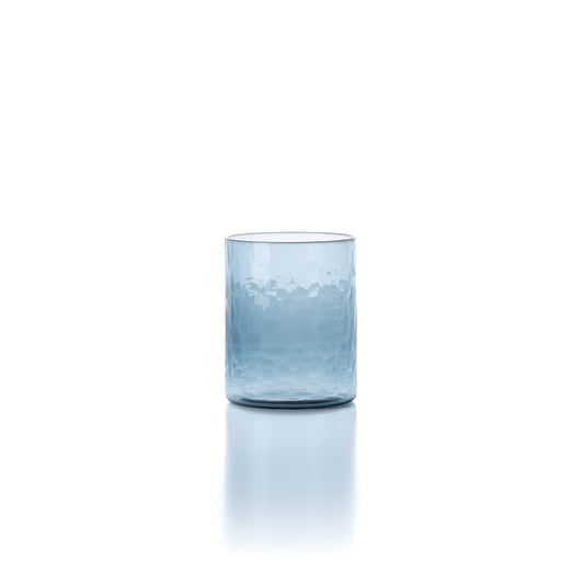 Azure Hammered High Tumbler – Blau
