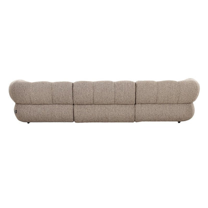 Sofa New York 4-Sitzer Sand Bouclé